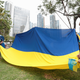 Protest in support of Ukraine amid Russia's invasion, in Panama City